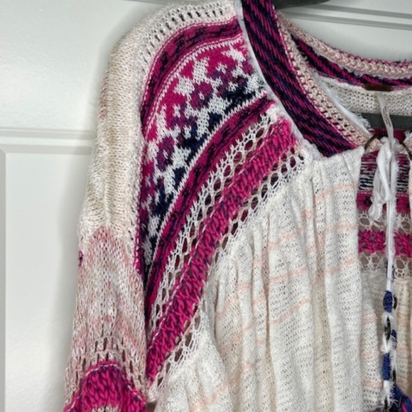 FREE PEOPLE open front cropped cardigan size S - Picture 4 of 7